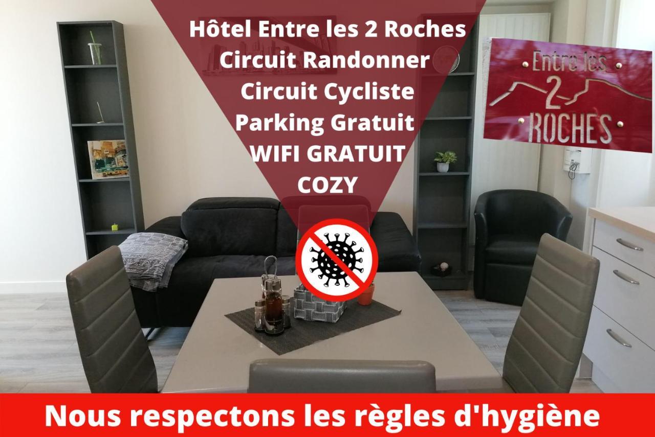Hotel Entre Les 2 Roches Prisse Exterior photo
